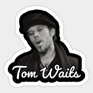 Retro Waits Sticker